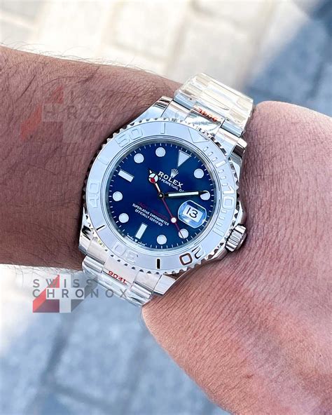 rolex yacht master blau|Rolex yachtmaster blue dial 40mm.